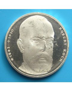 Germany-Federal Republic 	 10 Mark	1993	 150th Birth Ann. Of Robert Koch - Proof