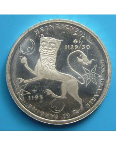 Germany-Federal Republic 	 10 Mark	1995	 Proof / Silver – 500th Ann. Of death, Henry the Lion