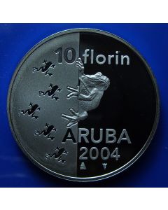 Aruba  10 Florin2004km# 30   Schön# 27