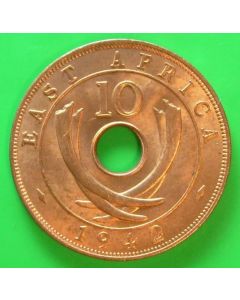 East Africa  10 Cents1942km# 26.2  Schön# 29