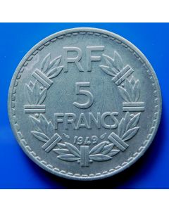 France  5 Francs1949km#  888b1