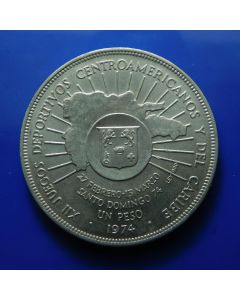 Dominican Republic	 Peso	1974	 12th Central American and Caribbean Games 
