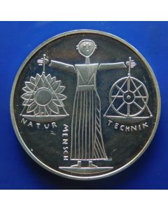 Germany-Federal Republic 	 10 Mark	 2000A	 Expo 2000 – Silver