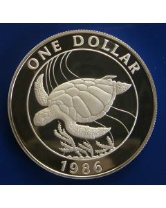 Bermuda Dollar1986km# 49a 