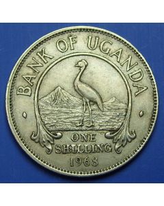 Uganda Shilling1968 km# 5   Schön# 5