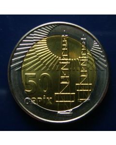 Azerbaijan50 Qapik2006