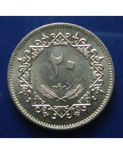 Libya     20 Dirhams1979 km# 21   