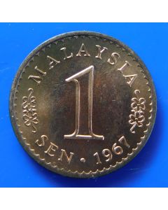 Malaysia 	 Sen	1967	 - Bronze, Parliament house