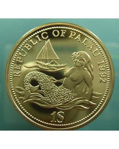 Palau  Dollar1992 km# 1  