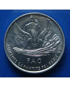 Andorra 	Centim	1999	 - F.A.O. - Winged figure carrying wheat