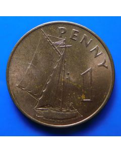 Gambia 	Penny	1966	 Sailing vessel  / Colonial Coinage