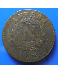 Anvers / Antwerpen 5 Centimes1814km# 2.1