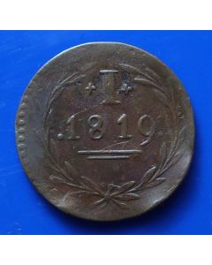 German States  Frankfurt am Main Pfennig1819 km# TN5