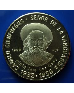 Carib.C.	10 Pesos	1988	 Camilo Cienfuegos