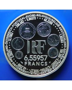France  6.55957 Francs1999 km#  1255 