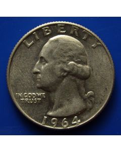 United States Quarter 1964km# 164