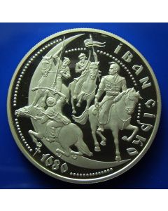 Ukraine 	 10 Hryven	2002	 - Ivan Sirko, Cossack battle - Silver / Proof