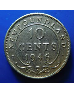 Newfoundland 	10 Cents	1946c	 - Silver