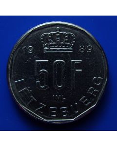 Luxembourg 50 Francskm# 66 