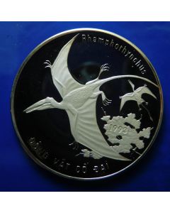 Vietnam 	 100 Dong	1993	 - Silver - Proof / Rhamphorhynchus