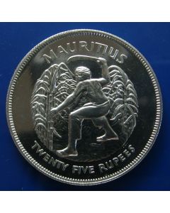 Mauritius  25 Rupees1977km# 43 