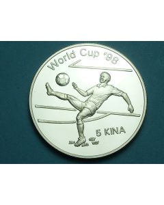 Papua New Guinea  5 Kina1998 km# 55 