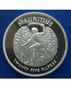 Mauritius  25 Rupees1977km# 43a 