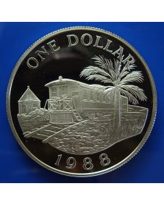 Bermuda Dollar1988km# 55a 