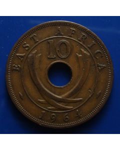 East Africa  10 Cents1964Hkm# 40    Schön# 42