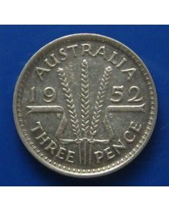 Australia  Threepence1954km#51 