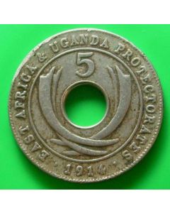 East Africa  5 Cents1914kkm# 11    Schön# 10