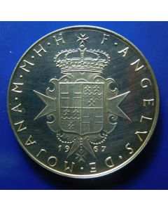 Order of Malta	 9 Tapi	1967	 Maltese Cross - Silver / Proof