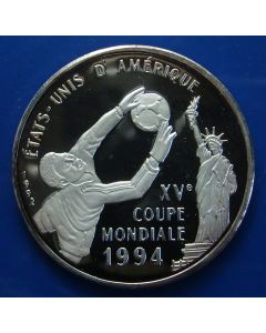 Congo Republic km# 11 500 Francs1992
