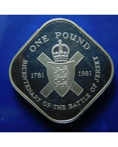 Jersey  Pound1981 km#51a 