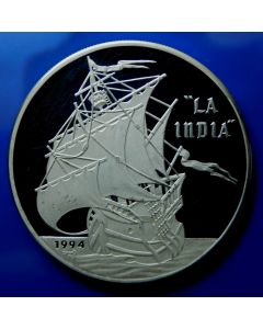 Carib.C.	10 Pesos	1994	 La India