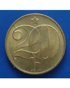 Czechoslovakia 20 Haleru km# 74 