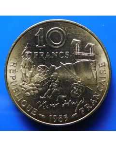 France  10 Francs1985 km#  956 Schön# 82 