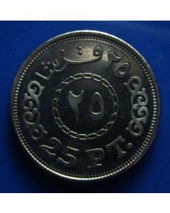 Egypt  25 Piastres2008km# 991 