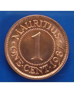 Mauritius  Cent1987km# 51 