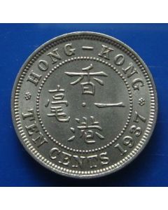 Hong Kong 	 10 Cents	1937