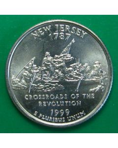 United States 50 State Quarters 1999Dkm#295  - New Jersey 