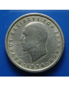 Greece  2 Drachmai1954km#82 