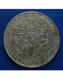 Straits Settlements  Dollar1908 km# 26