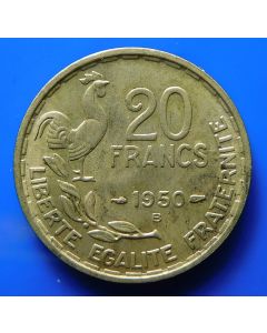 France  20 Francs1950 km#  916.1  Schön# 56 