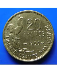 France  20 Francs 1950B km#  916.2
