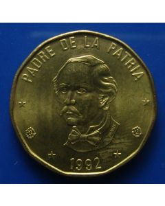 Dominican Republic Peso1992km# 80.1 