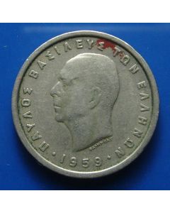 Greece  2 Drachmai1959km#82