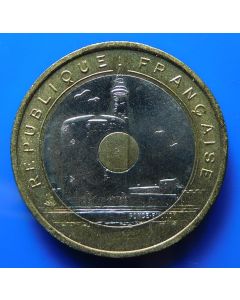 France  20 Francs1993 km#  1016 