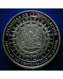 Carib.C.	10 Pesos	2000	 1st. Wind Rose (map) of Juan de la Cosa 