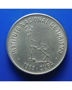 Carib.C.	 Centavo	1988	 - Visitor´s Coinage, Logo Intur